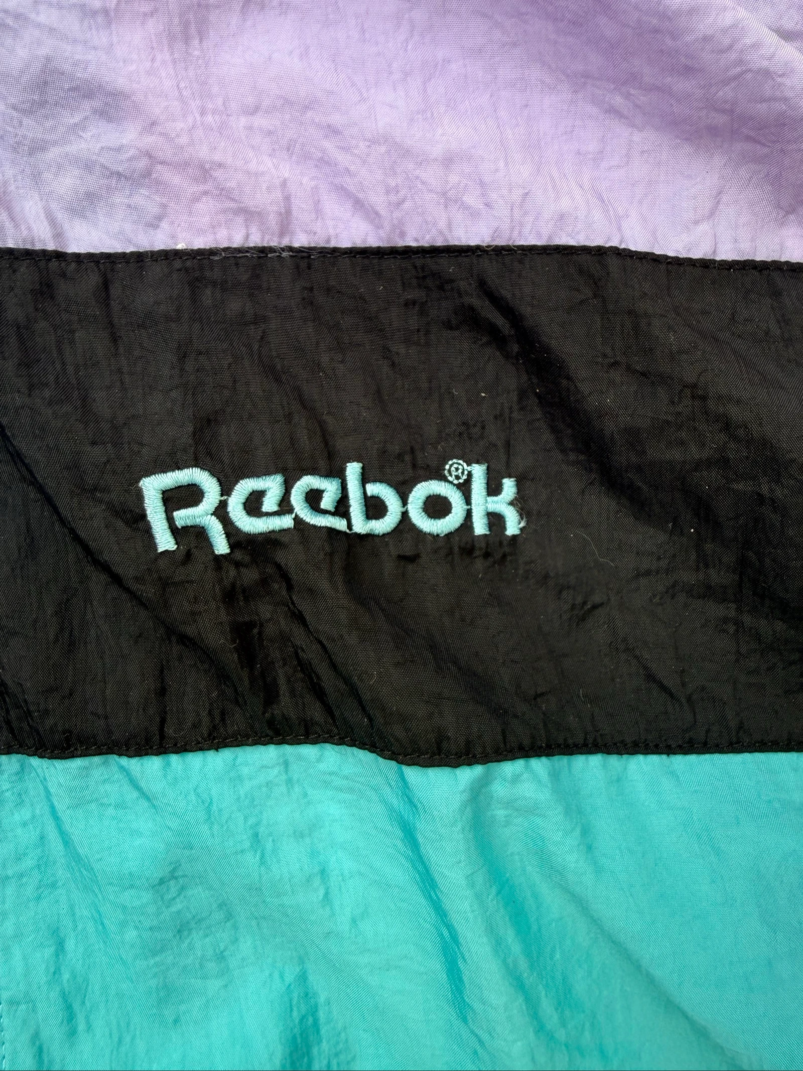 Veste coupe-vent Reebok Vintage des années 90 Oversize – photo 4